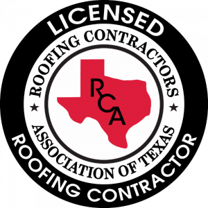 RCAT (Roofing Contractors Association of Texas) logo, representing Shepherd Commercial Roofing's certification for professional roofing standards in Texas.