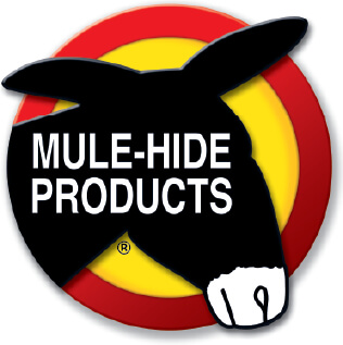 Mule-Hide Products logo, symbolizing trusted roofing solutions for commercial properties provided by Shepherd Commercial Roofing.